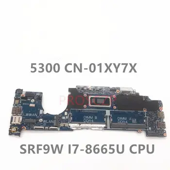 CN-01XY7X 01XY7X 1XY7X placa-mãe PARA DELL 5300 Laptop placa-Mãe Com SRF9W i7-8665U CPU 18828-1 100% Funcionando Bem