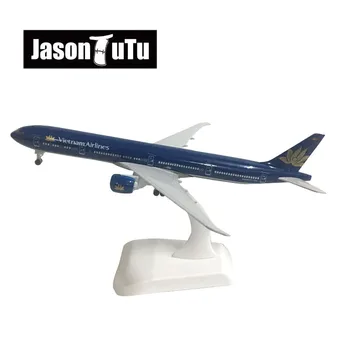 JASON TUTU 20cm Vietnam Airlines Boeing 787 Avião Modelo de Avião, Modelo de Aeronave Diecast de Metal 1/300 Escala de Aviões de transporte da Gota