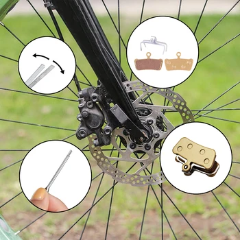 Premium Metal de Bicicleta Disco de Pastilhas de Freio Para -SRAM E Avid Pinças de Todos os climas, o Desempenho do Mountain Bike de Estrada de Acessórios